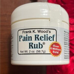 Frank K. Woods Pain Relief Cream